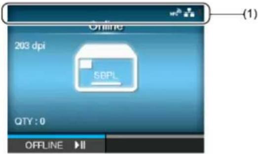 SATO CL4NX Plus - Status Icon - 1