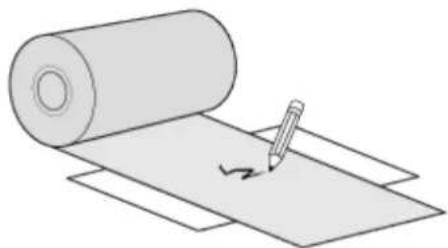 SATO CL4NX Plus - Checking the Ink Side of the Ribbon - 2