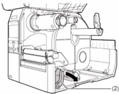 SATO CL4NX Plus - Loading the Media Roll - 5