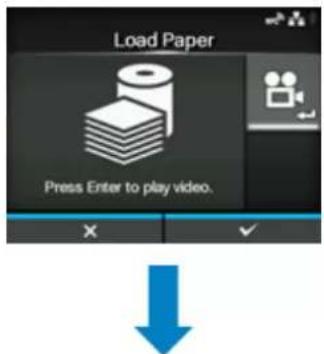 SATO CL4NX Plus - Media Setting - 1