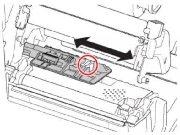 SATO CL4NX Plus - Adjusting the Position of the Media Sensor - 1