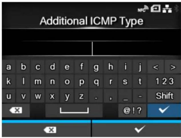 SATO CL4NX Plus - Additional ICMP Type - 1