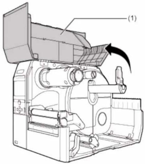 SATO CL4NX Plus - Loading the Ribbon - 2