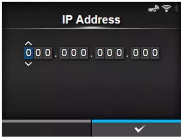 SATO CL4NX Plus - [IP Address] - 1