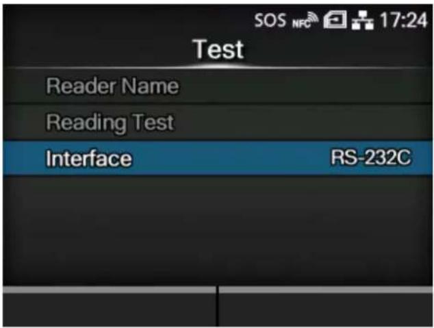 SATO CL4NX Plus - Changing How the RS-232C Interface is Used (When Using the KEYENCE Barcode Checkers) - 3