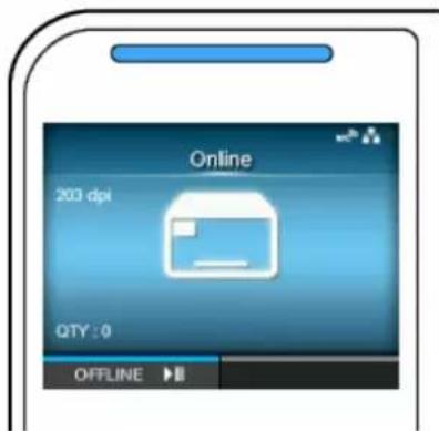 SATO CL4NX Plus - Powering On the Product - 4