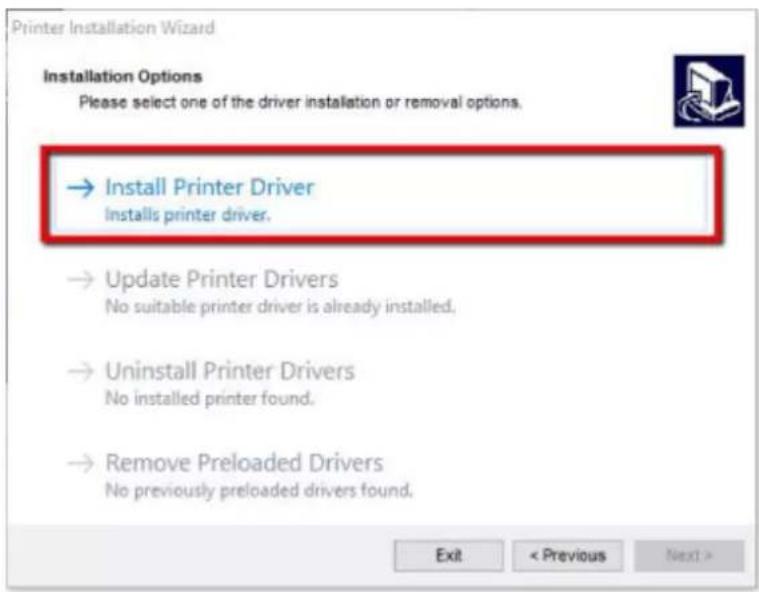 SATO CL4NX Plus - Installing the Printer Driver (LAN/Wireless LAN) - 3