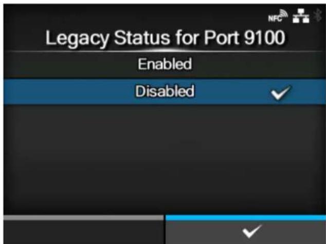 SATO CL4NX Plus - Disabled - 2