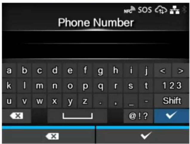 SATO CL4NX Plus - Phone Number - 1