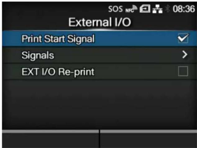 SATO CL4NX Plus - [External I/O] - 1