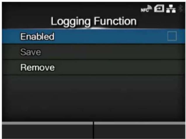 SATO CL4NX Plus - [Logging Function] - 1