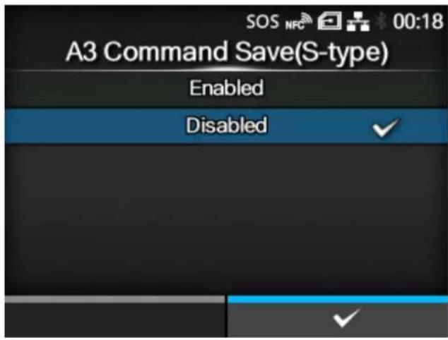 SATO CL4NX Plus - [A3 Command Save(S-type)] - 1