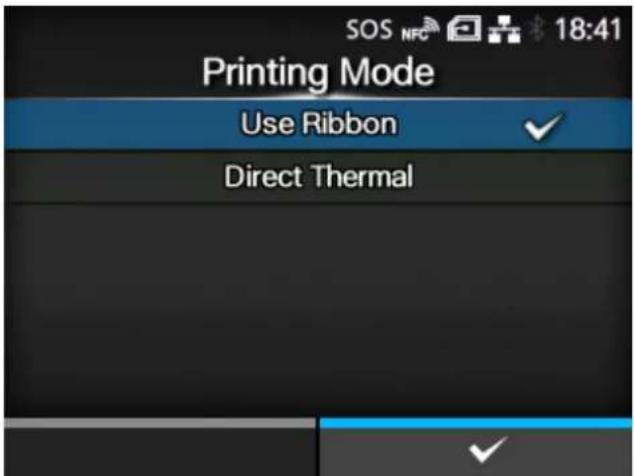 SATO CL4NX Plus - Press the button. - 3