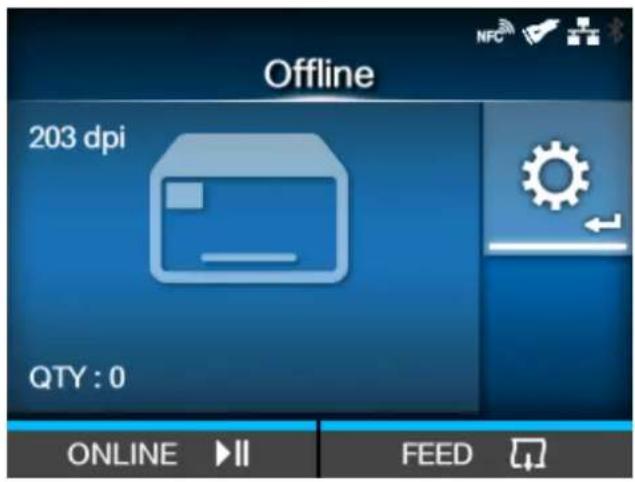 SATO CL4NX Plus - Selecting the Barcode Check Mode - 1