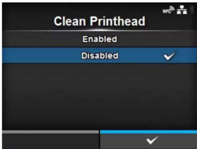 SATO CL4NX Plus - [Clean Printhead] - 1