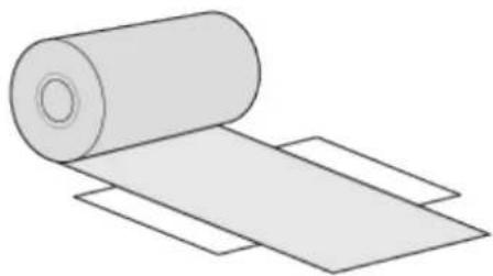 SATO CL4NX Plus - Checking the Ink Side of the Ribbon - 1