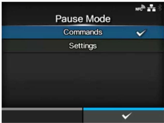 SATO CL4NX Plus - [Pause Mode] - 1