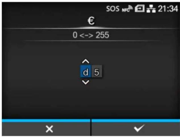 SATO CL4NX Plus - [Character Code] - 5