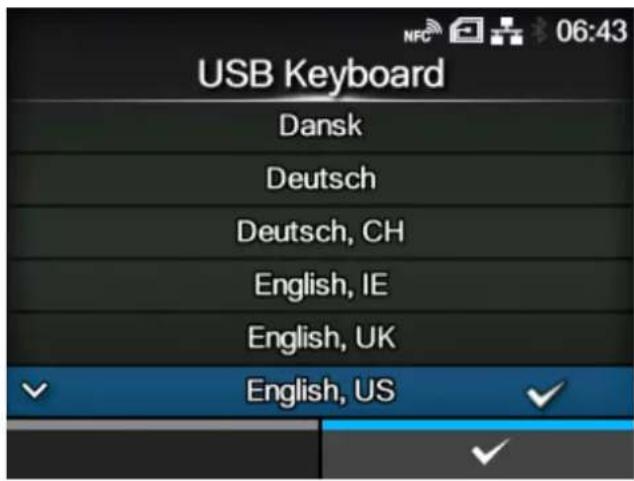 SATO CL4NX Plus - [USB Keyboard] - 1