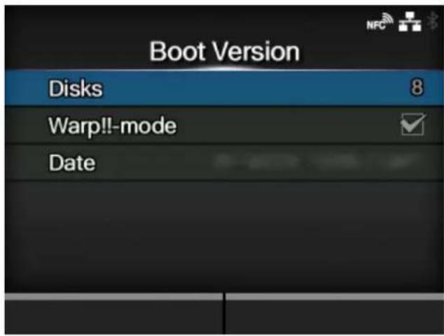 SATO CL4NX Plus - [Boot Version] - 1