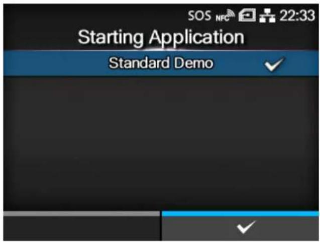 SATO CL4NX Plus - [Starting Application] - 1