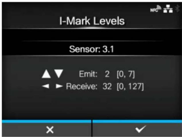 SATO CL4NX Plus - [I-Mark Levels] - 1