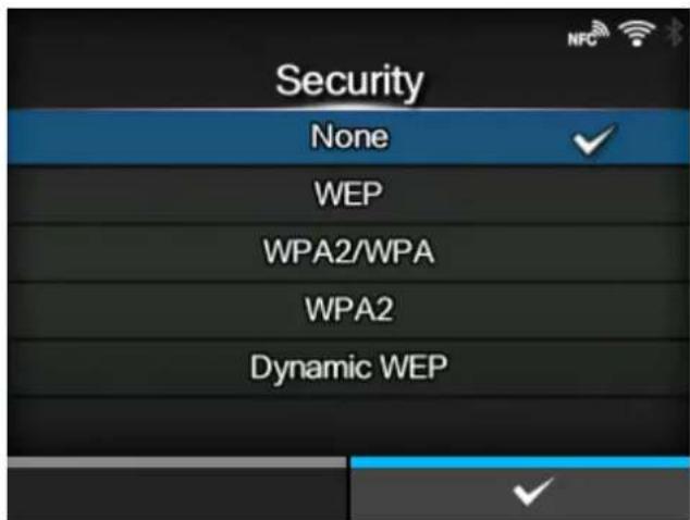 SATO CL4NX Plus - [Security] - 1
