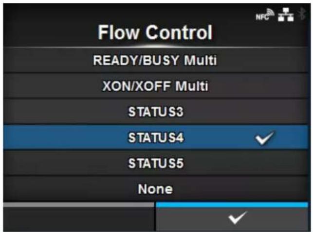 SATO CL4NX Plus - [Baudrate] - 3