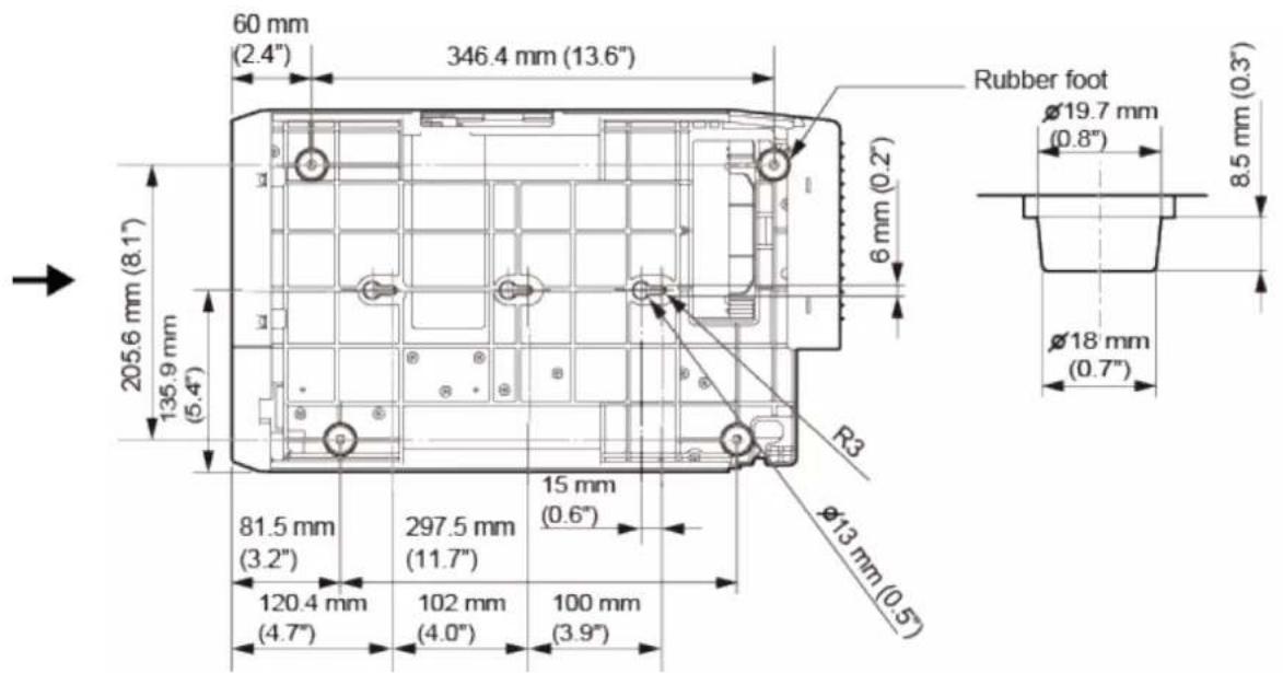 SATO CL4NX Plus - Bottom View - 1