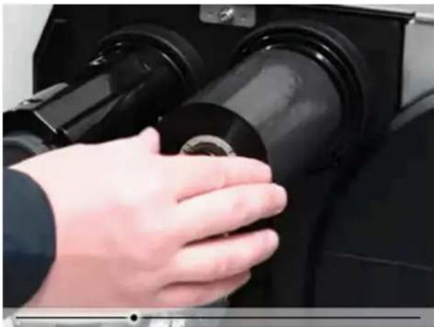 SATO CL4NX Plus - Ribbon Setting - 2
