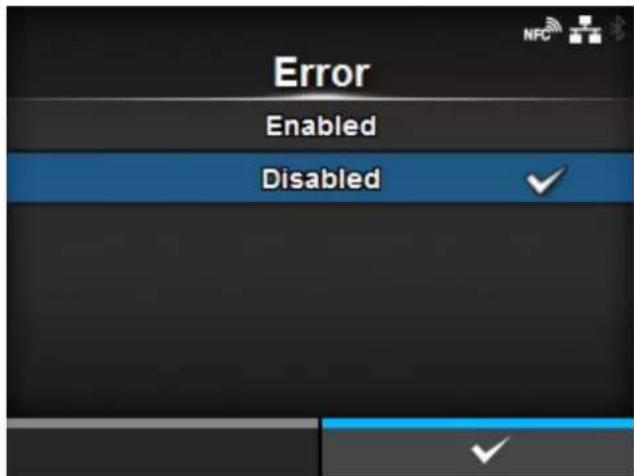 SATO CL4NX Plus - [Error] - 1