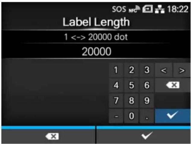 SATO CL4NX Plus - Soft buttons - 3