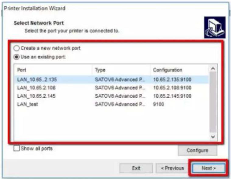 SATO CL4NX Plus - Select the printer to add and click [Add]. - 6