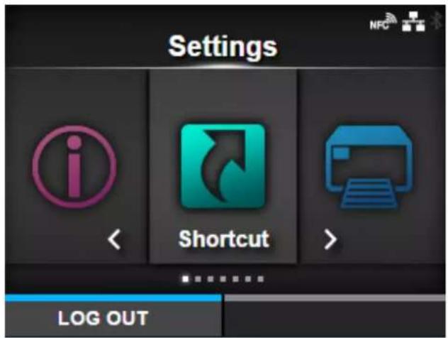 SATO CL4NX Plus - Logging In to/Logging Out of the Settings Mode - 2