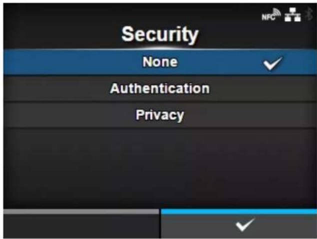 SATO CL4NX Plus - [Security] - 1