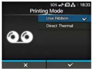 SATO CL4NX Plus - Print Method Setting - 1
