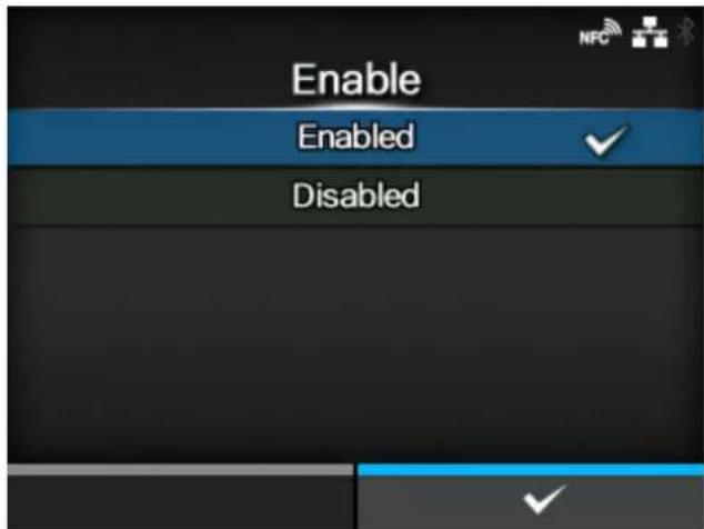 SATO CL4NX Plus - [Enable] - 1