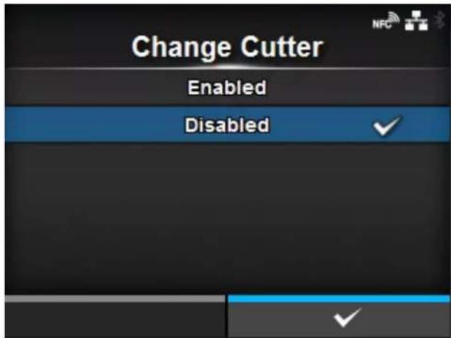 SATO CL4NX Plus - [Change Cutter] - 1