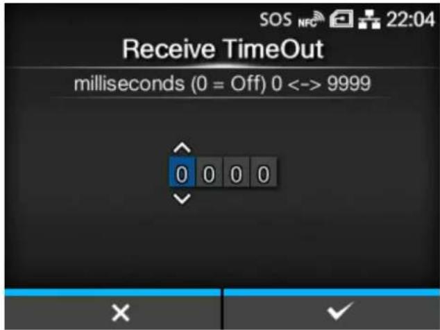 SATO CL4NX Plus - [Receive TimeOut] - 1