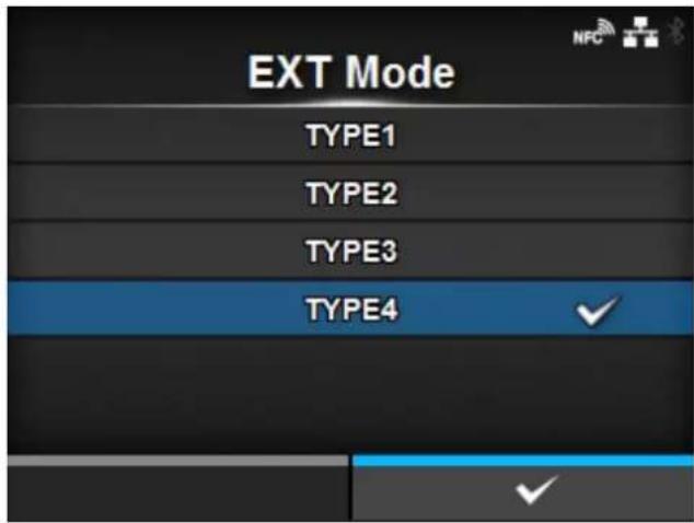 SATO CL4NX Plus - [EXT Mode] - 1