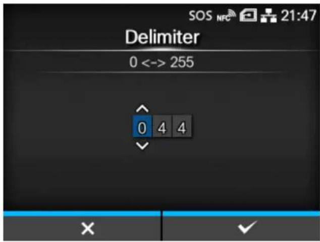 SATO CL4NX Plus - [Delimiter] - 1