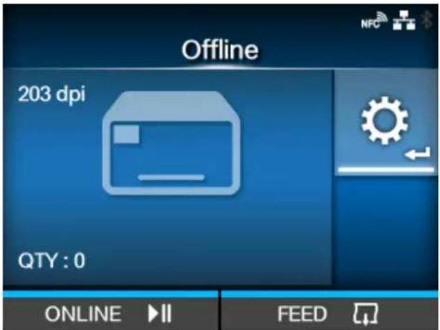 SATO CL4NX Plus - Adjusting the Print Darkness - 2
