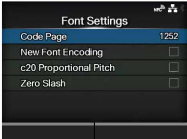 SATO CL4NX Plus - [Default Font] - 3