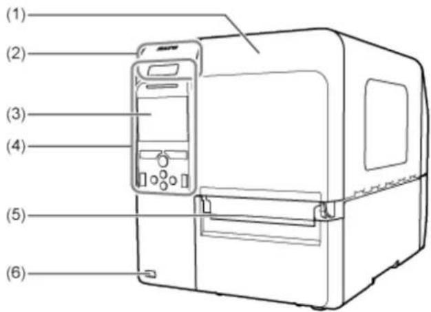SATO CL4NX Plus - Front View - 1
