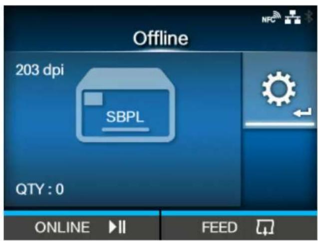 SATO CL4NX Plus - Soft buttons - 1