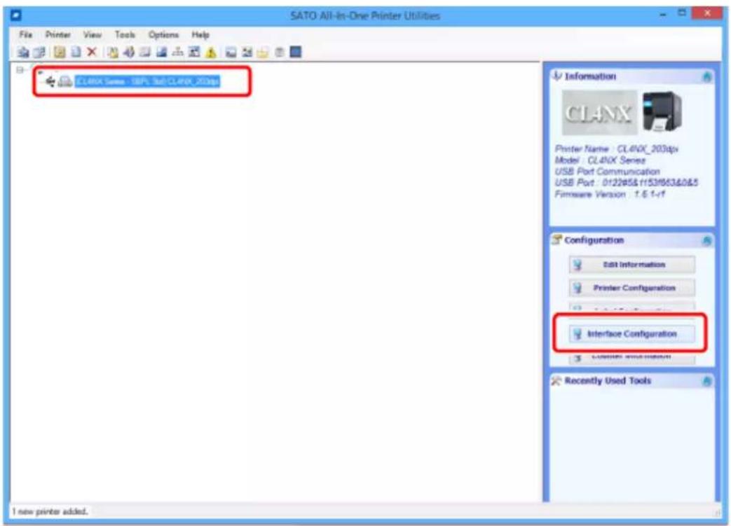 SATO CL4NX Plus - Adding the Product Manually from [Add new printer] - 3