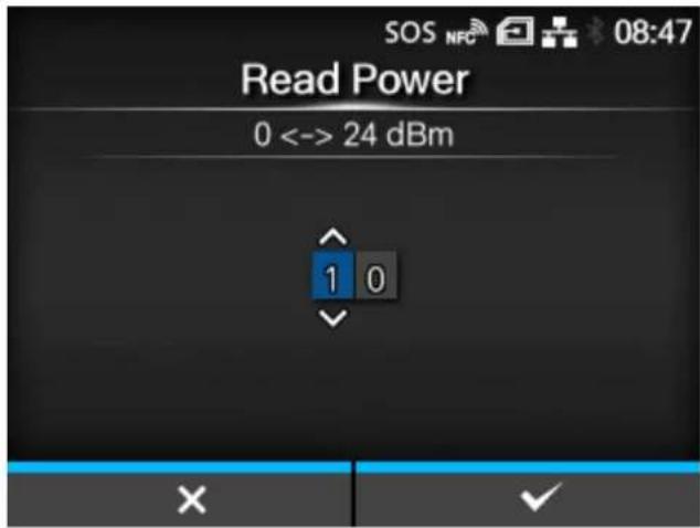 SATO CL4NX Plus - [Write Power] UHF H - 2