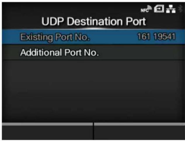SATO CL4NX Plus - Additional Port No. - 2