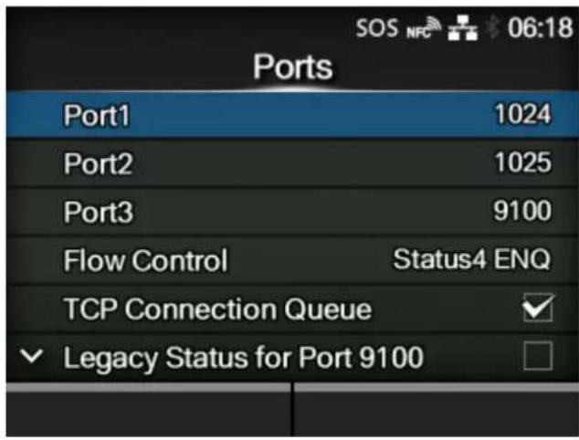 SATO CL4NX Plus - [Ports] - 1