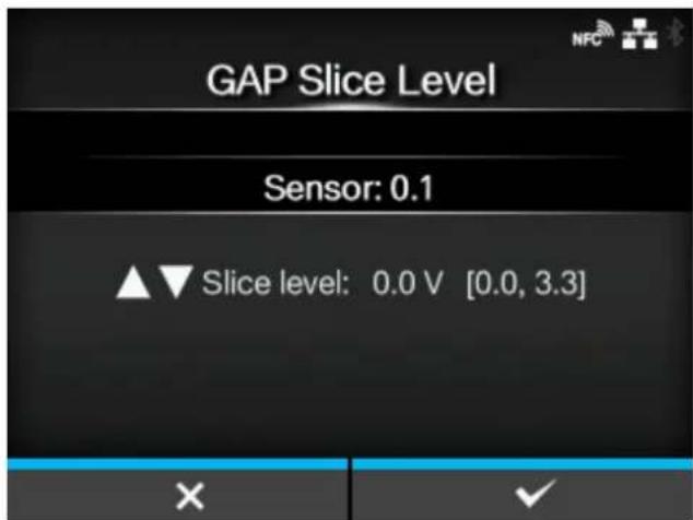 SATO CL4NX Plus - [GAP Slice Level] - 1